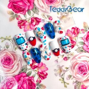 🌟 Togepi Egg 🌟 ฅ՞•ﻌ•՞ฅ PressOn Nails